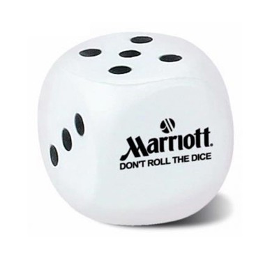 HTPU084 Hot Sales For Promotion Gift Cheap PU Stress Dice Ball Toy